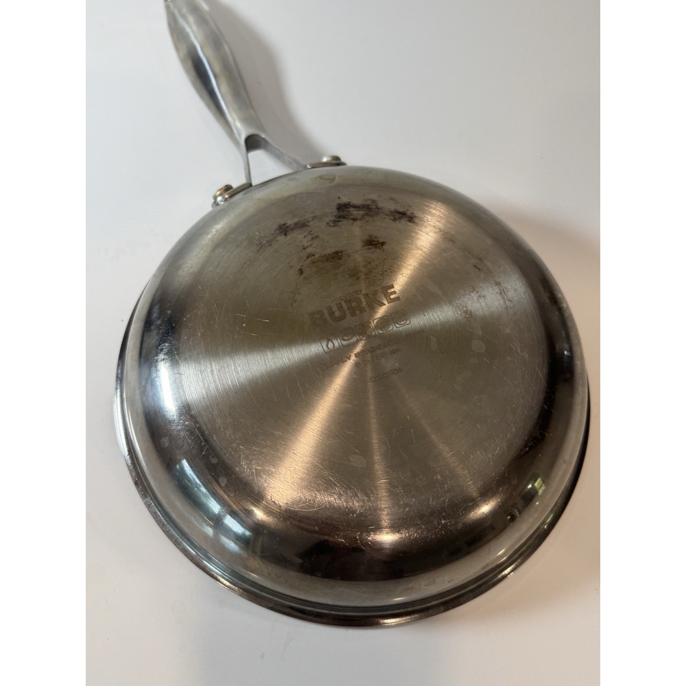 David Burke 8" Tri-Ply Stainless Hex Steel Ceramic Hybrid Frying Sautee Pan - Picture 6 of 9